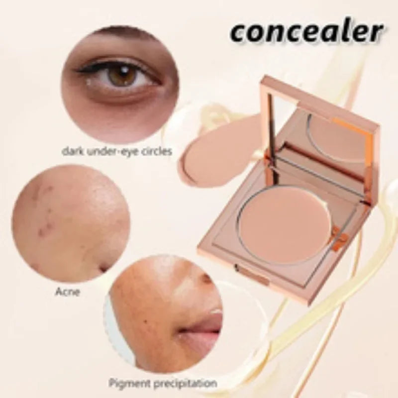 Colored Clay CC Undereye Corrector Concealer Even Skin Tone Cover Dark Circles Acne Pores Long Lasting Makeup Brightening Skin