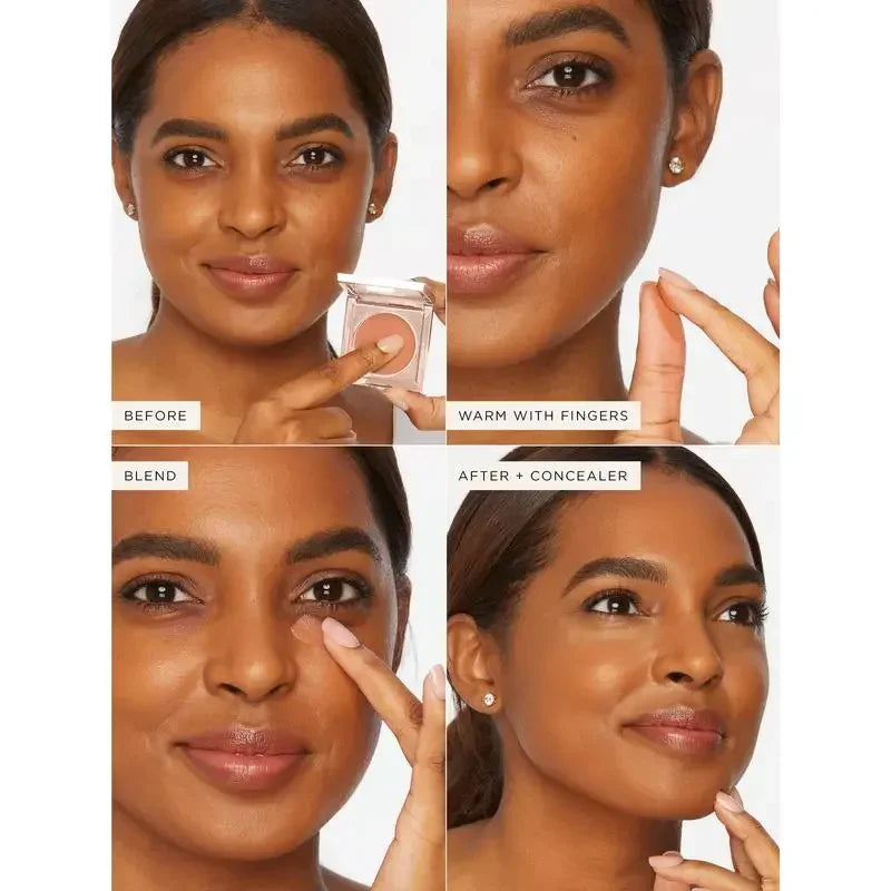 Colored Clay CC Undereye Corrector Concealer Even Skin Tone Cover Dark Circles Acne Pores Long Lasting Makeup Brightening Skin